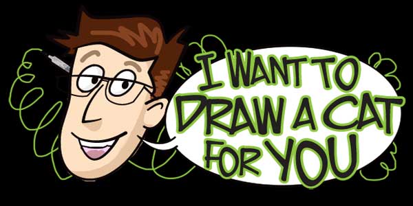 I want To Draw a cat For You