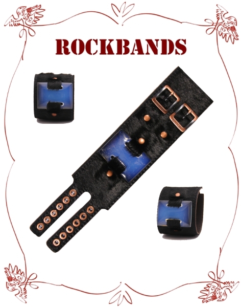 RockBands leather jewelry
