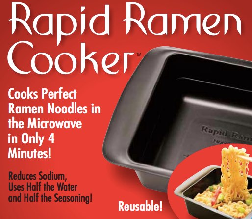 rapid ramen noodle cooker